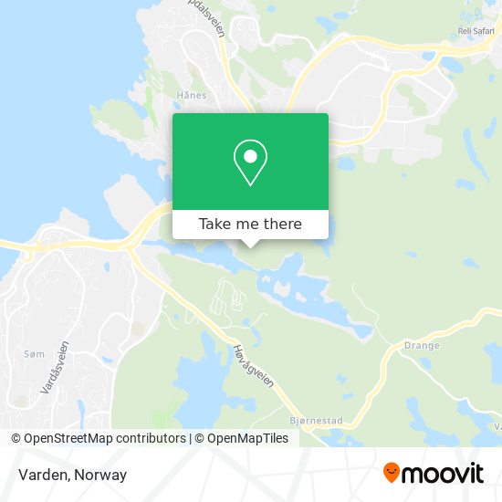 Varden map