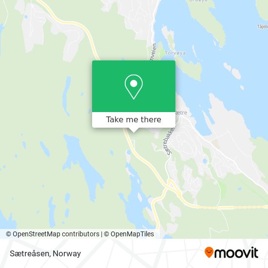 Sætreåsen map