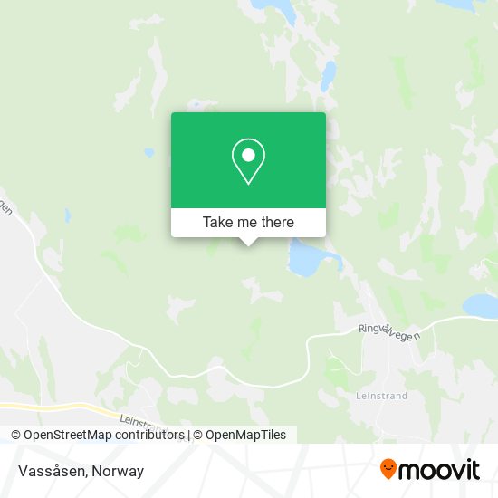 Vassåsen map