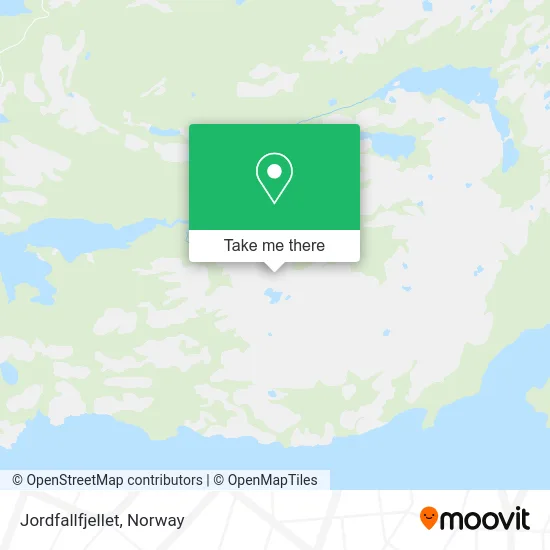 Jordfallfjellet map
