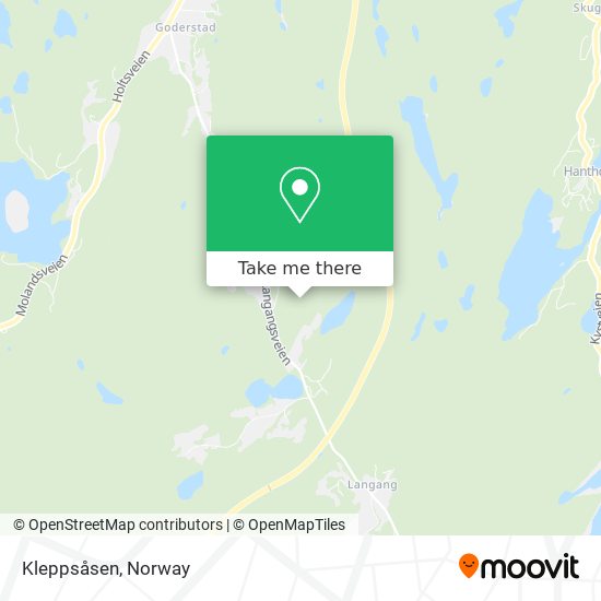 Kleppsåsen map