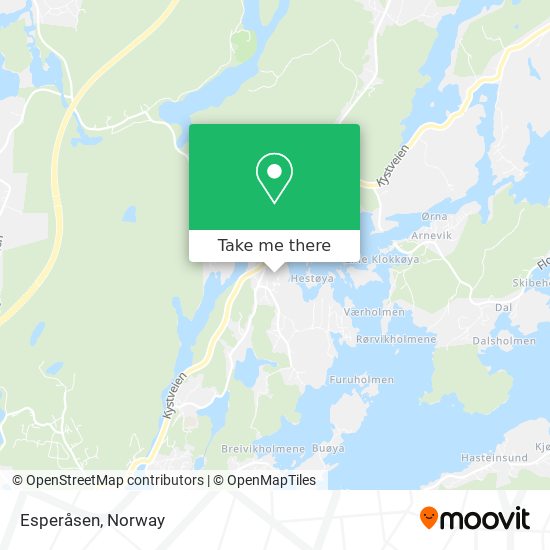 Esperåsen map