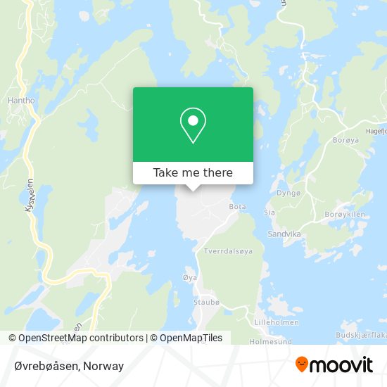 Øvrebøåsen map