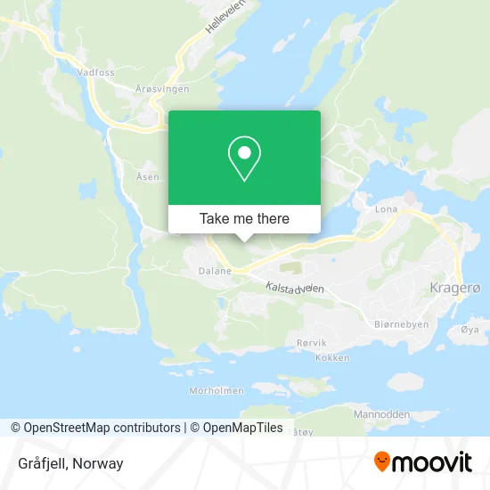 Gråfjell map