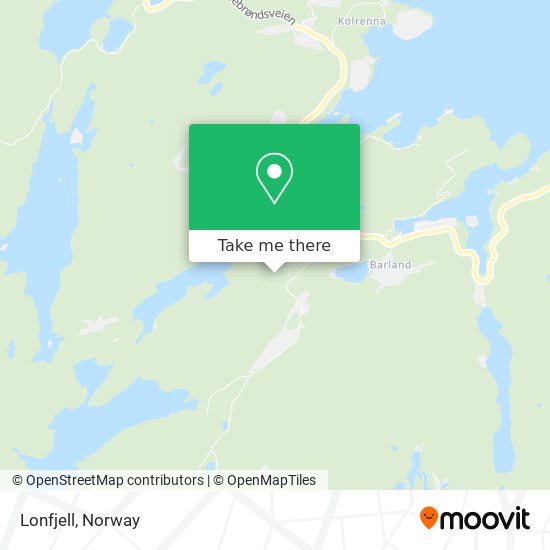 Lonfjell map