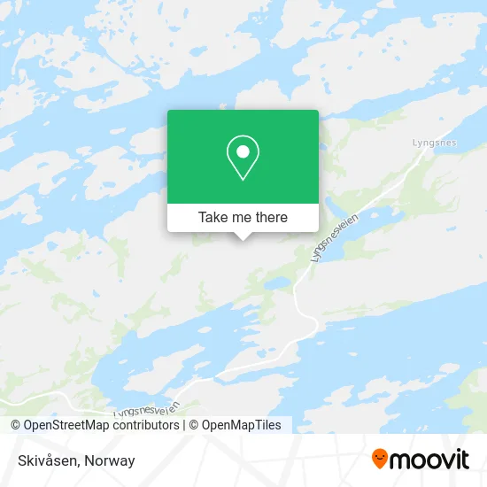 Skivåsen map