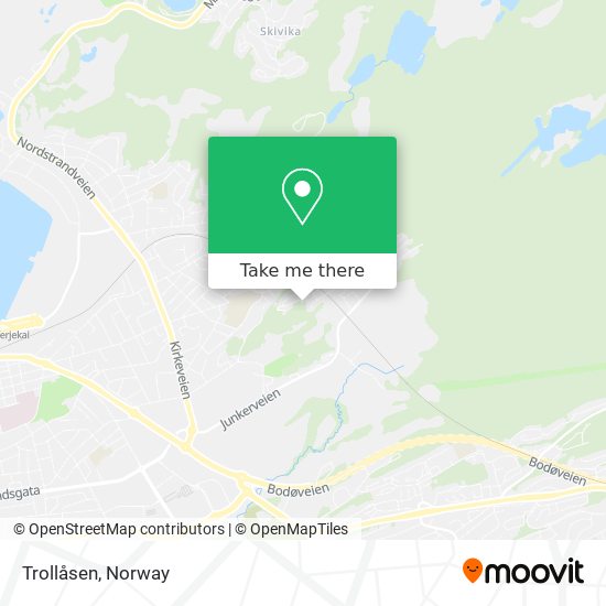 Trollåsen map