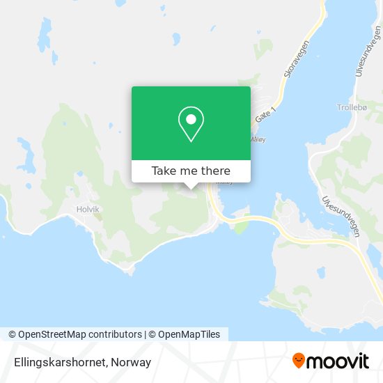 Ellingskarshornet map