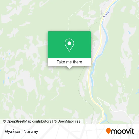 Øyaåsen map