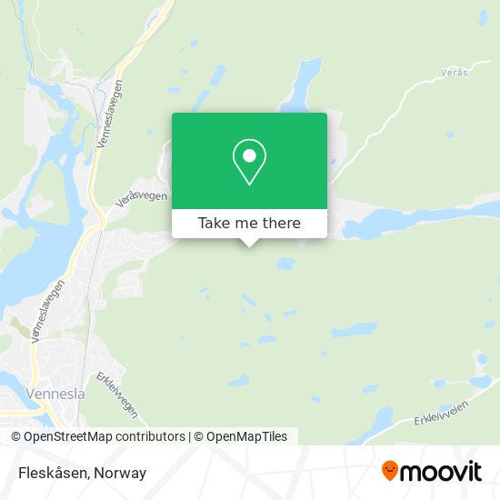 Fleskåsen map