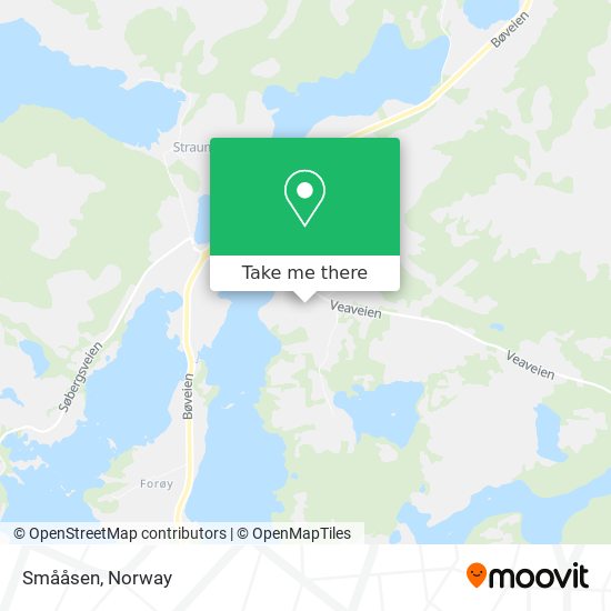 Smååsen map