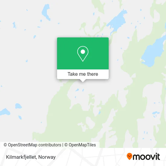 Kilmarkfjellet map