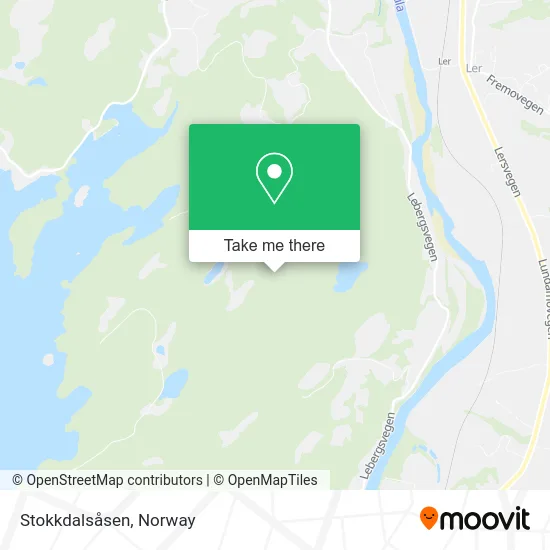 Stokkdalsåsen map