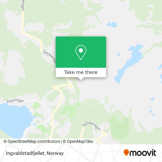 Ingvaldstadfjellet map