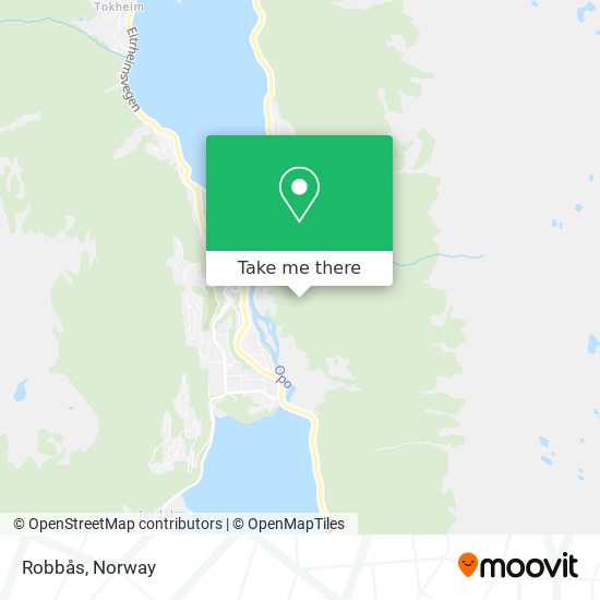 Robbås map