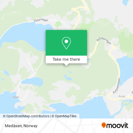 Medåsen map