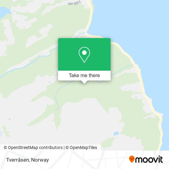 Tverråsen map