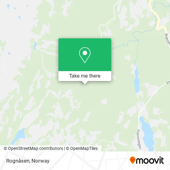 Rognåsen map