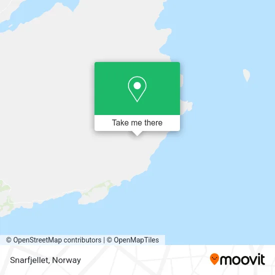 Snarfjellet map