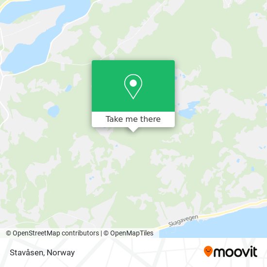 Stavåsen map