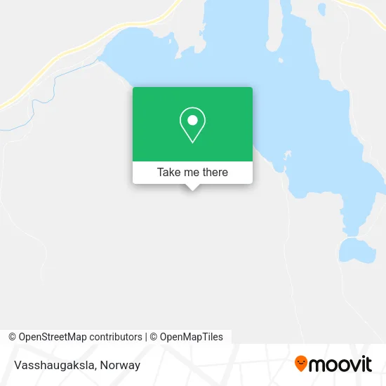 Vasshaugaksla map