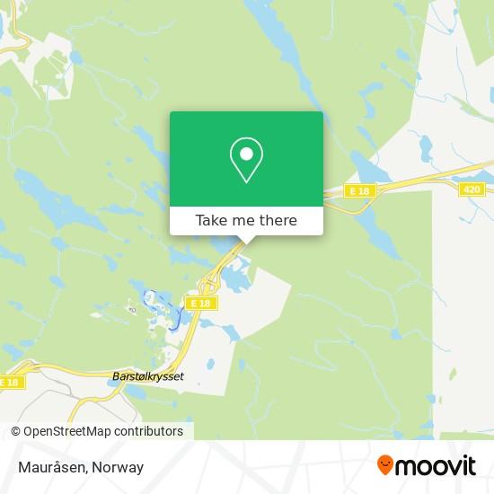Mauråsen map