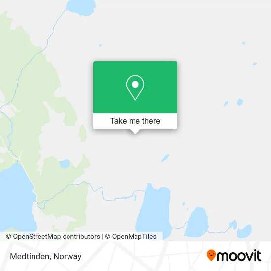 Medtinden map