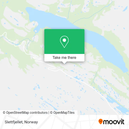 Slettfjellet map