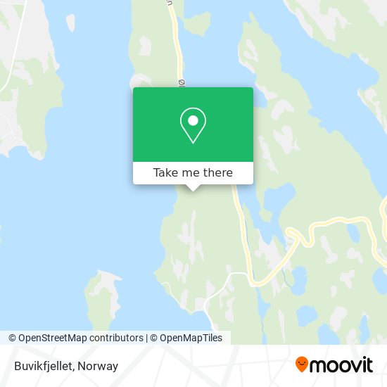 Buvikfjellet map