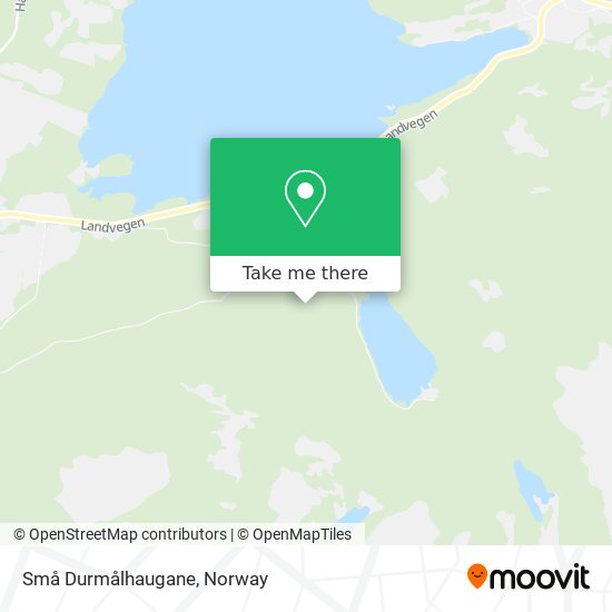 Små Durmålhaugane map