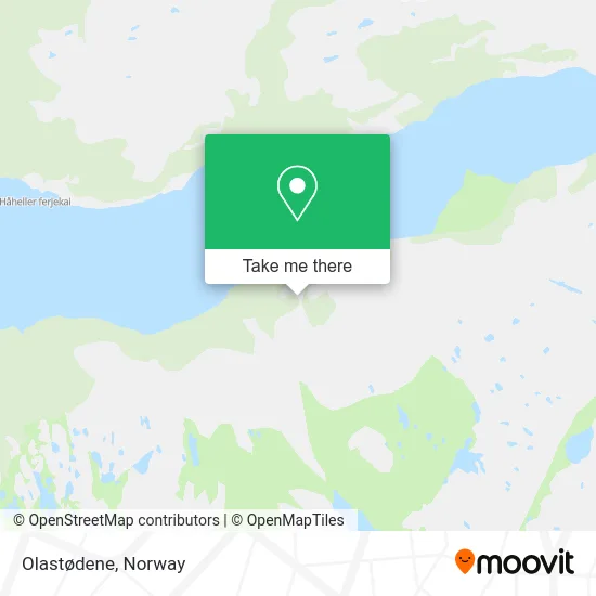 Olastødene map