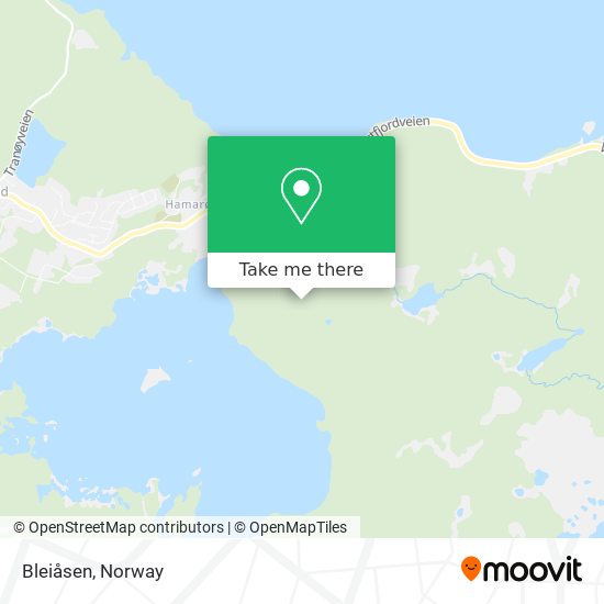 Bleiåsen map