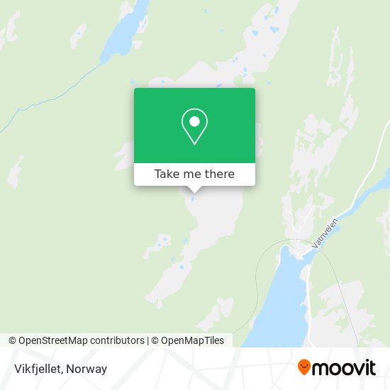 Vikfjellet map