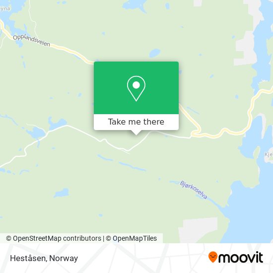 Heståsen map