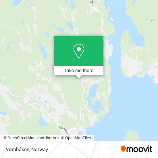 Vombåsen map