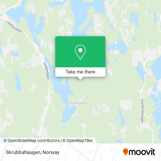 Skrubbahaugen map