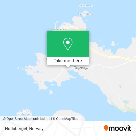 Nodaberget map