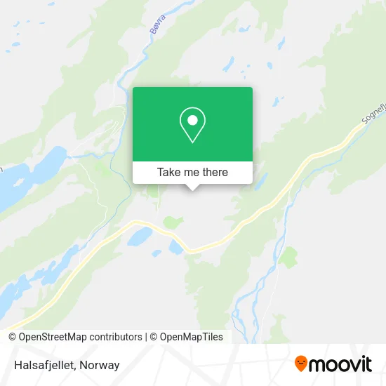 Halsafjellet map