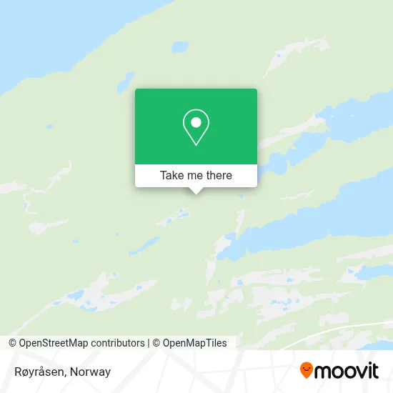 Røyråsen map
