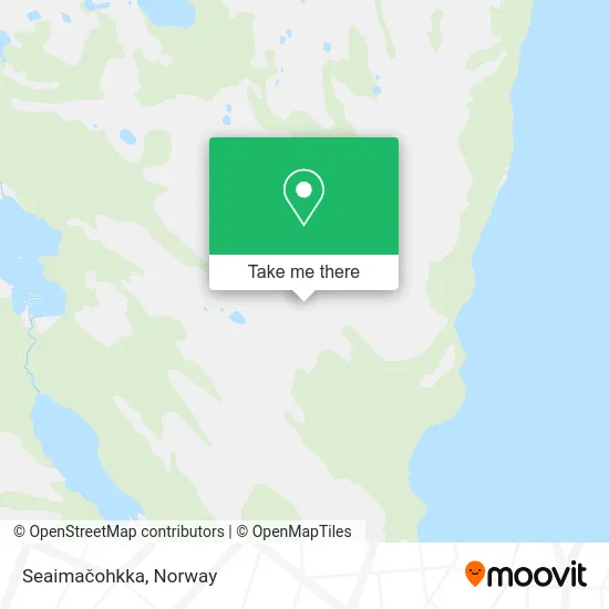 Seaimačohkka map