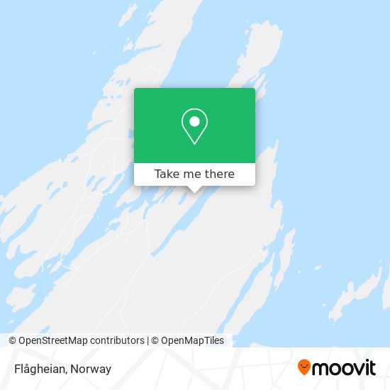 Flågheian map