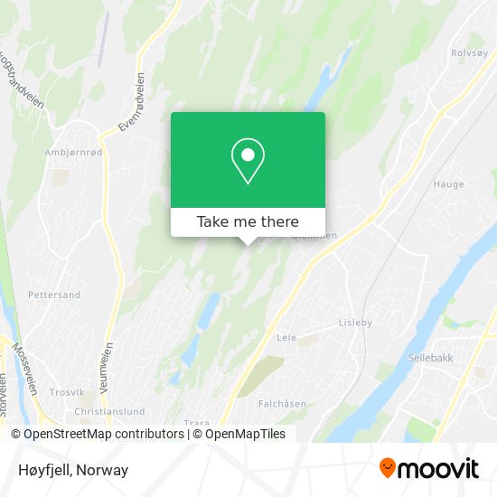 Høyfjell map