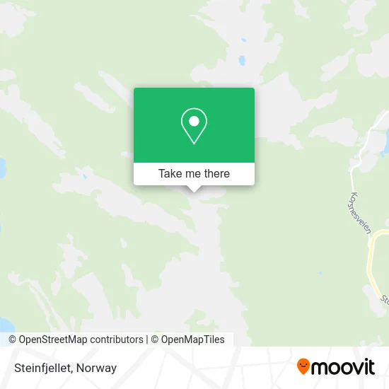 Steinfjellet map