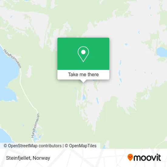 Steinfjellet map