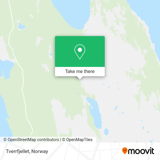 Tverrfjellet map