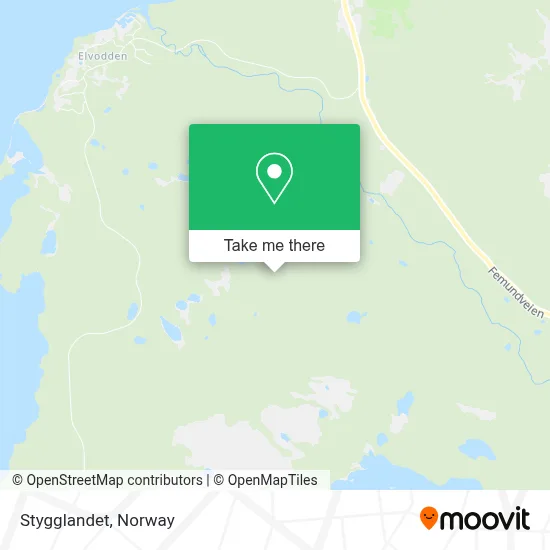 Stygglandet map