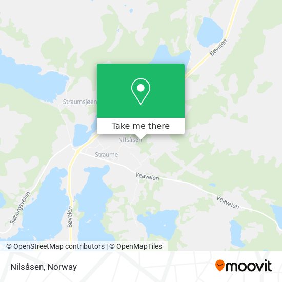 Nilsåsen map