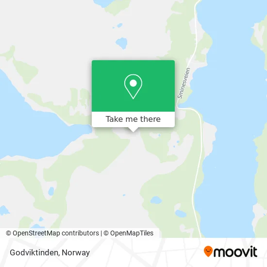 Godviktinden map