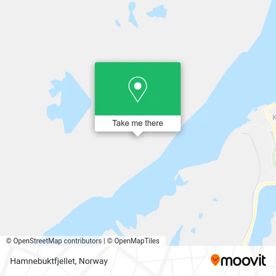 Hamnebuktfjellet map
