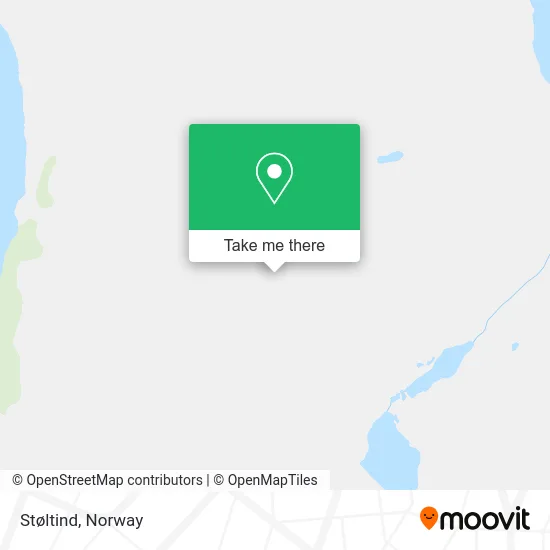 Støltind map